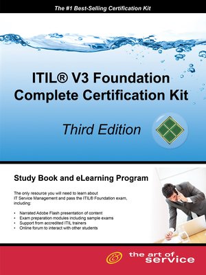 cover image of ITIL V3 Foundation Complete Certification Kit - Third Edition: Study Guide Book and Online Course 